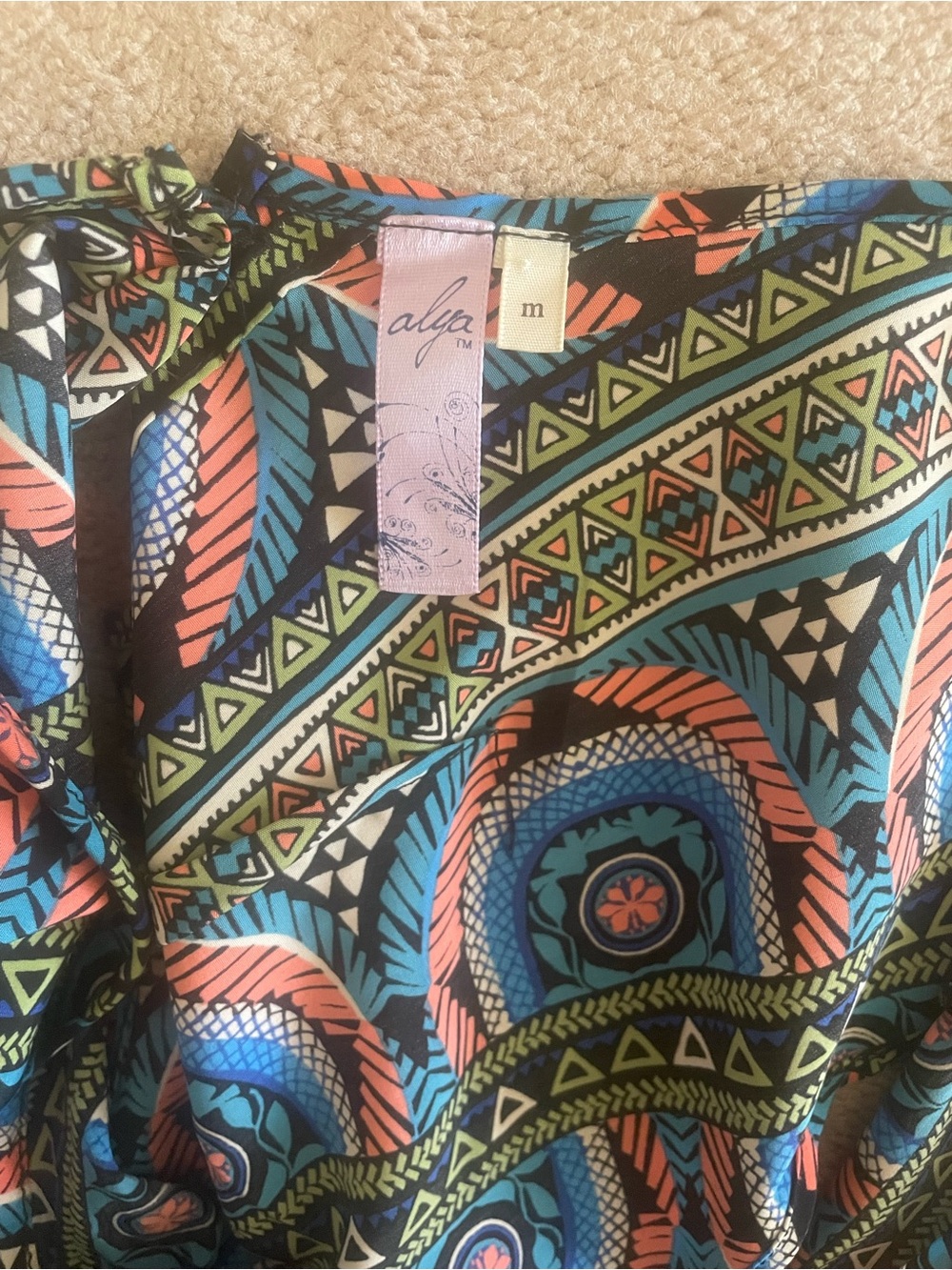 Print Romper - Picture 5 of 5